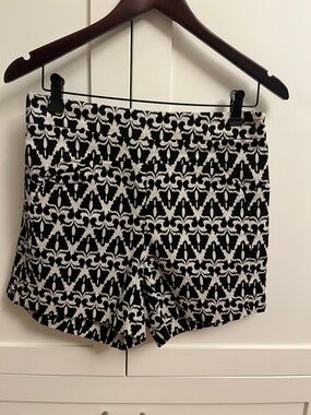Anthropologie Black and White Women's Shorts by Cartonnier